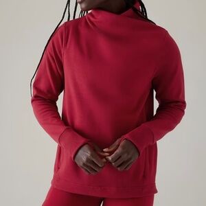 Athleta Cozy Karma Twist Neck Sweatshirt XL